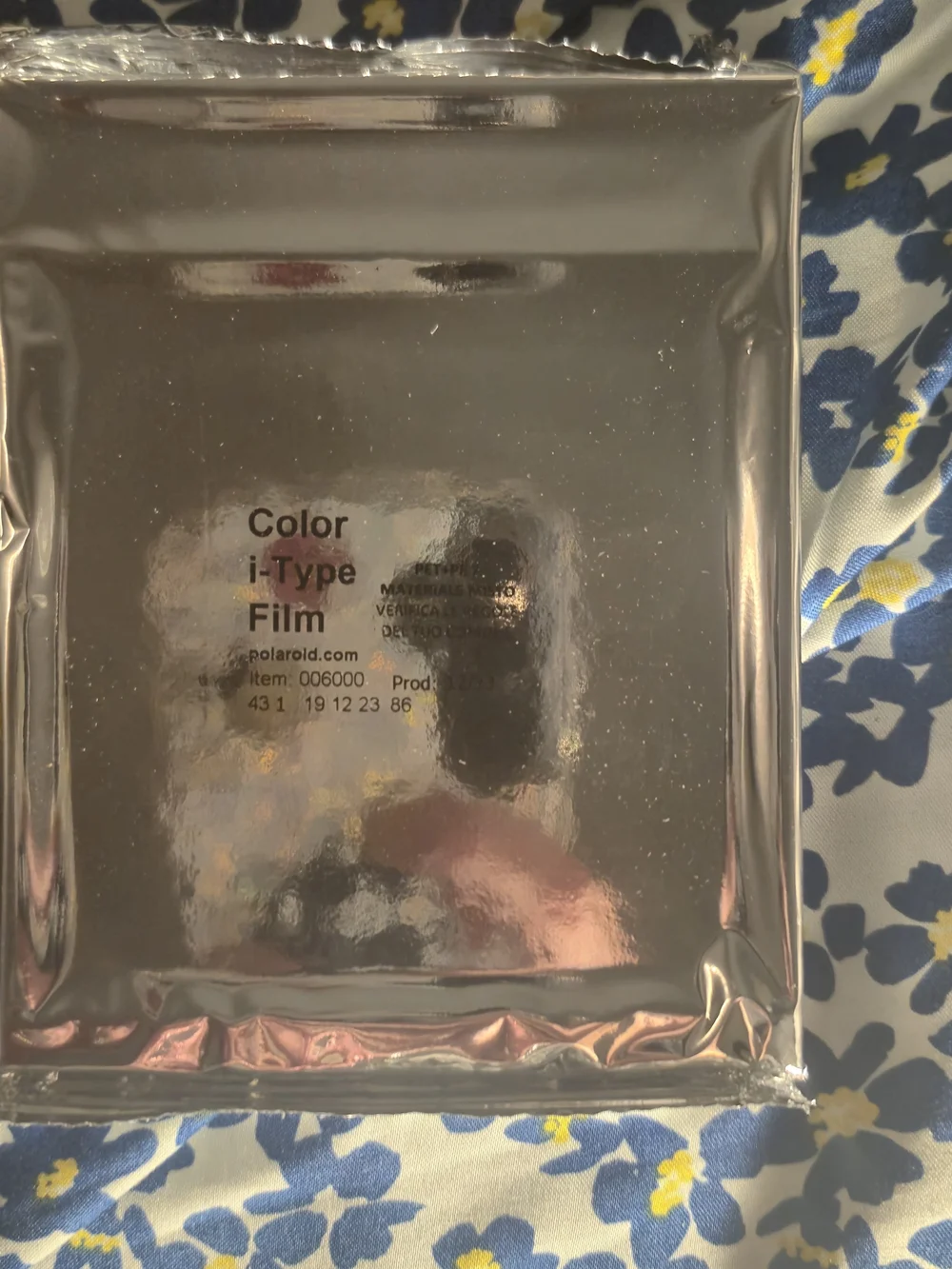 Polaroid Color i-Type Film Pack with Multicolor Stripe and Yellow Sleeve